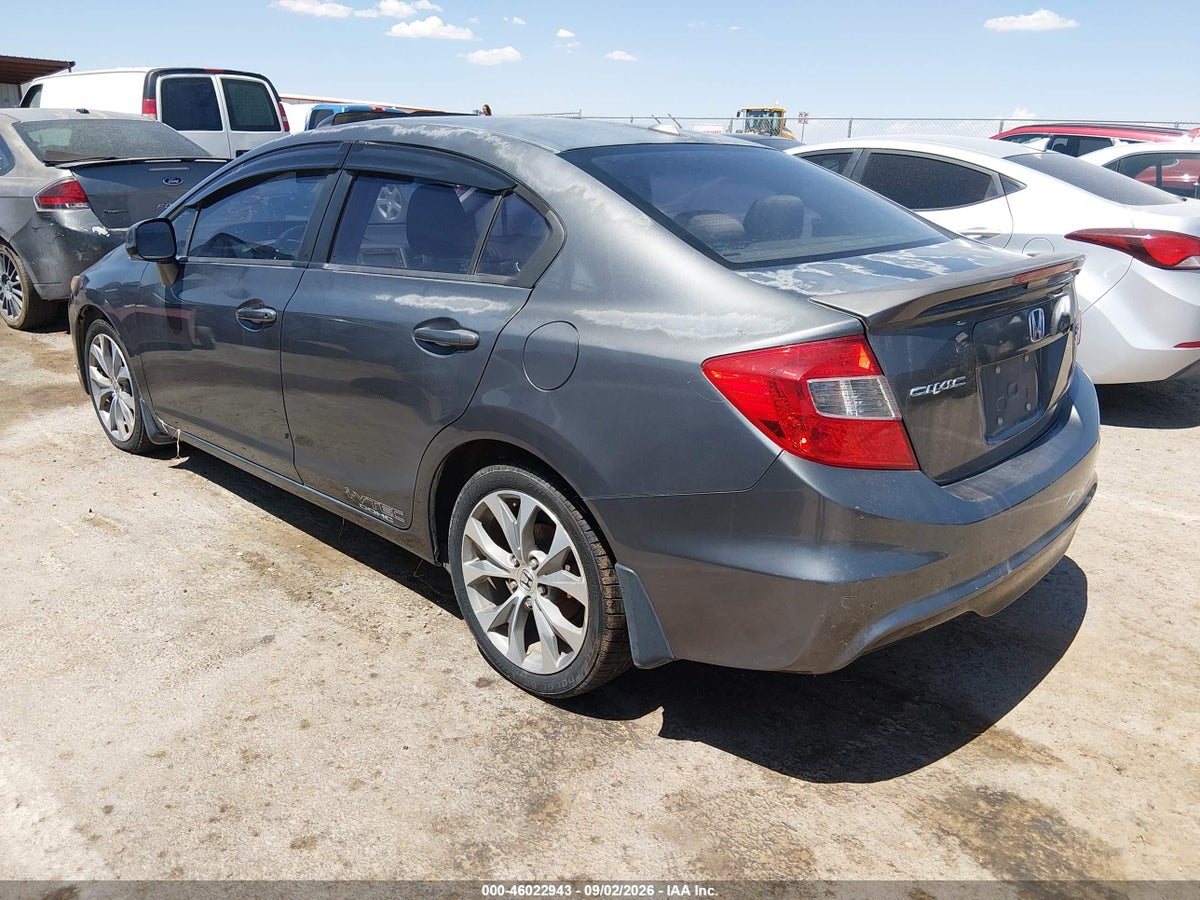2012 HONDA CIVIC SI — снимка 3