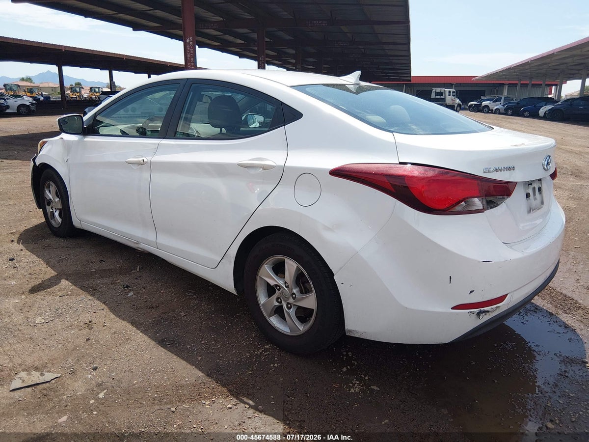 2015 HYUNDAI ELANTRA SE — снимка 3