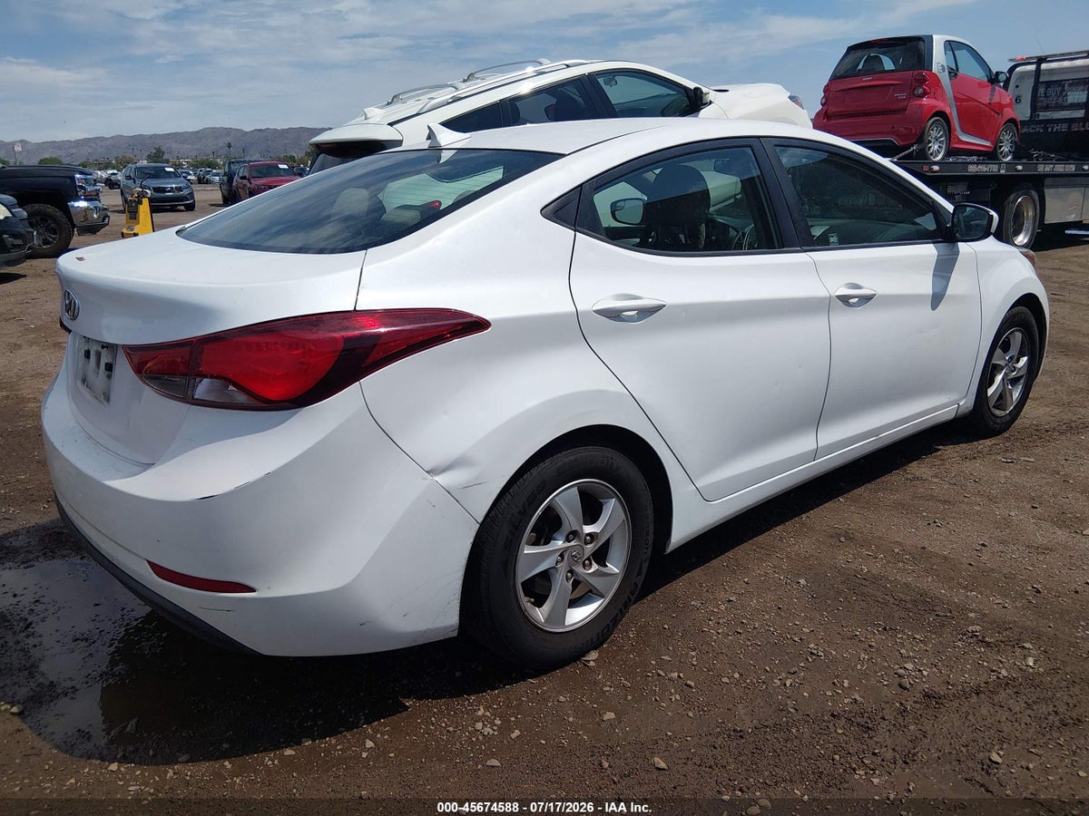 2015 HYUNDAI ELANTRA SE — снимка 4