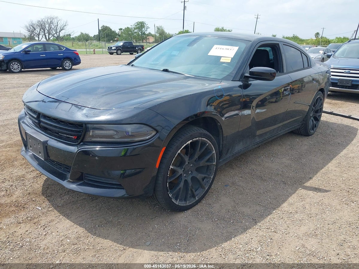 2018 DODGE CHARGER SXT RWD — снимка 2