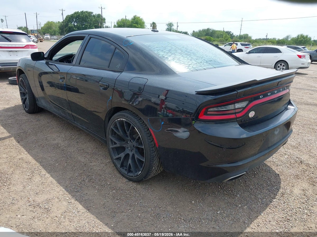 2018 DODGE CHARGER SXT RWD — снимка 3