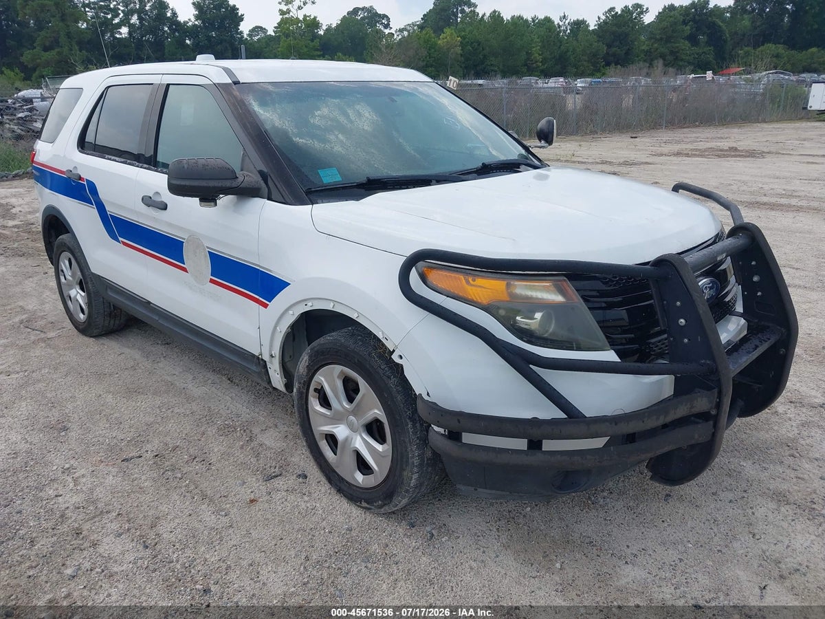 2014 FORD UTILITY POLICE INTERCEPTOR