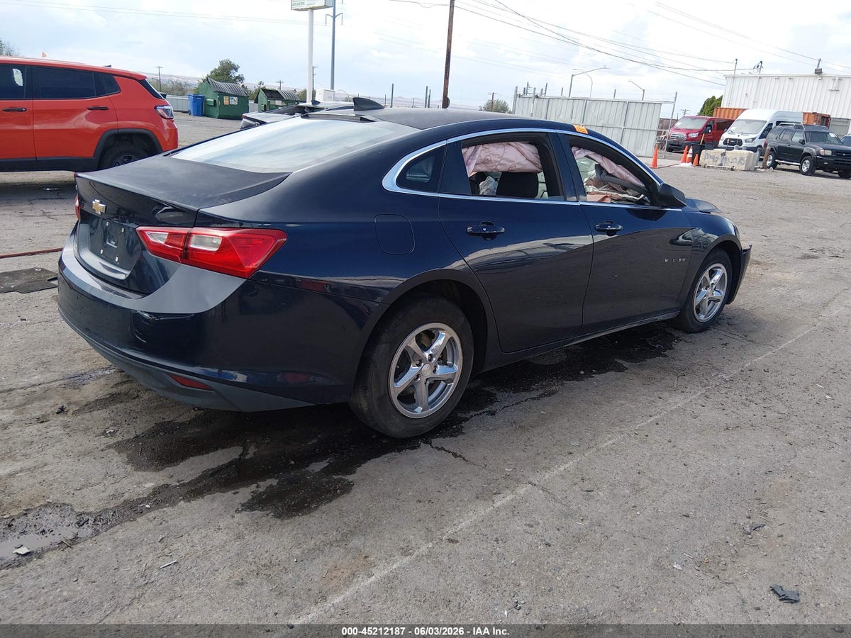 2017 CHEVROLET MALIBU 1FL — снимка 4