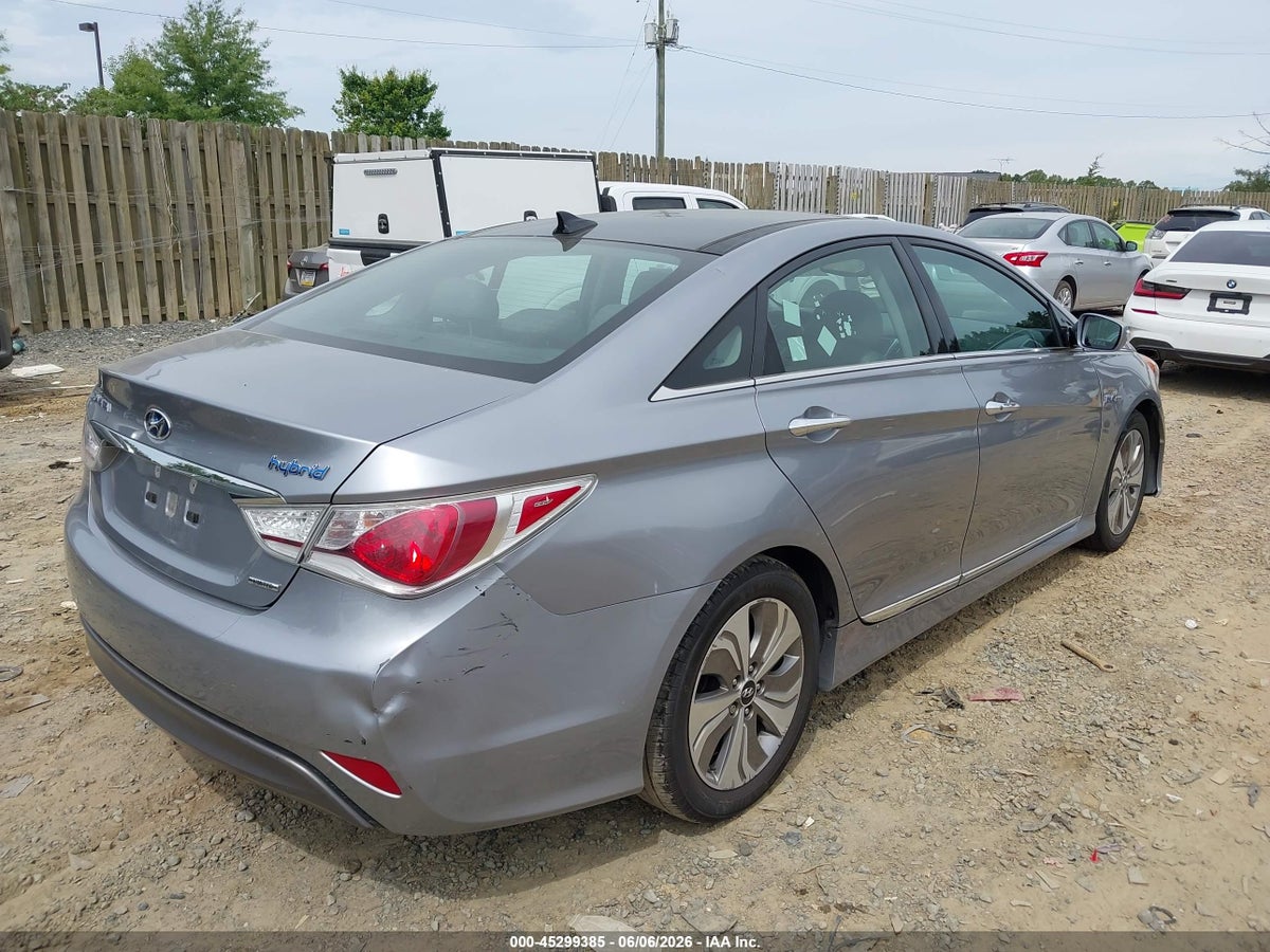 2015 HYUNDAI SONATA HYBRID LIMITED — снимка 4