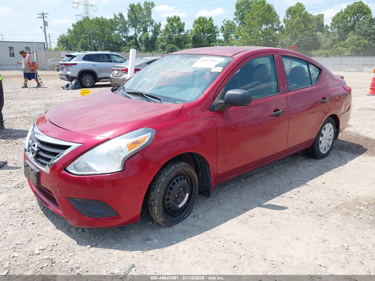 2015 NISSAN VERSA 1.6 S+ — снимка 2