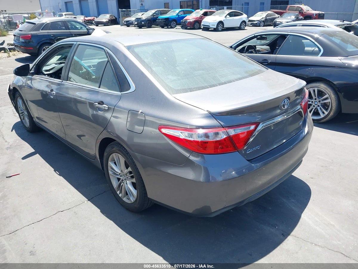 2017 TOYOTA CAMRY SE — снимка 3