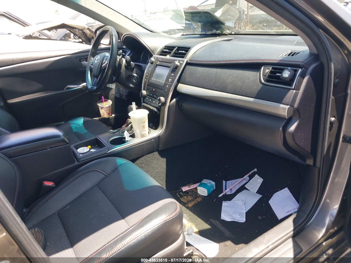 2017 TOYOTA CAMRY SE — снимка 5