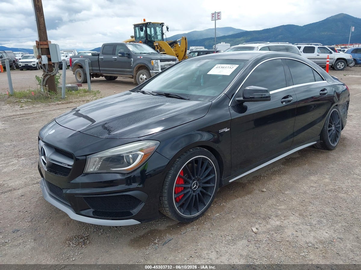 2014 MERCEDES-BENZ CLA 45 AMG 4MATIC — снимка 2