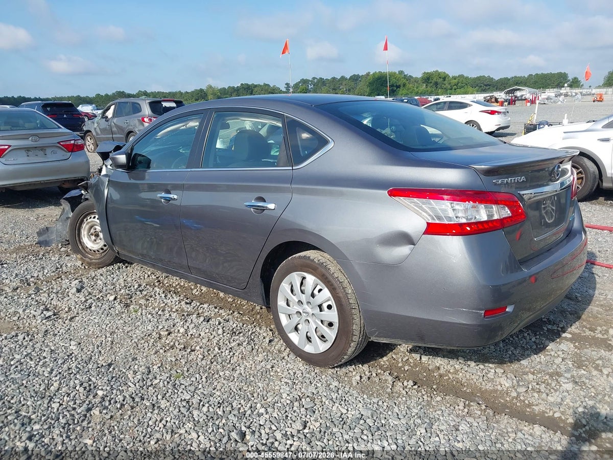 2015 NISSAN SENTRA FE+ S — снимка 3