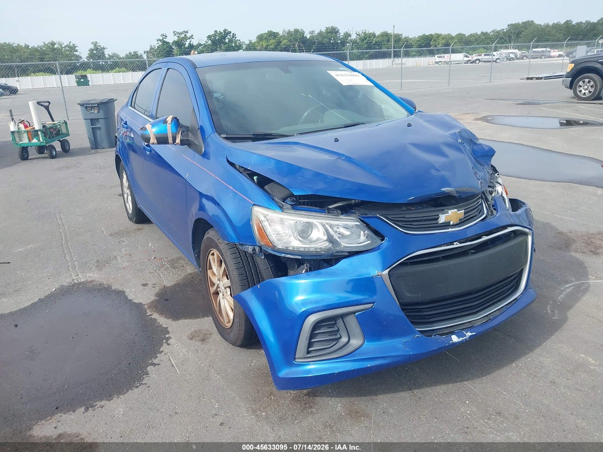 2017 CHEVROLET SONIC LT AUTO