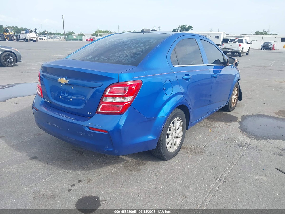 2017 CHEVROLET SONIC LT AUTO — снимка 4