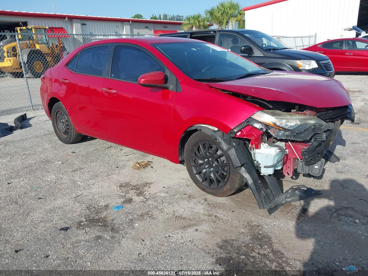 2017 TOYOTA COROLLA LE
