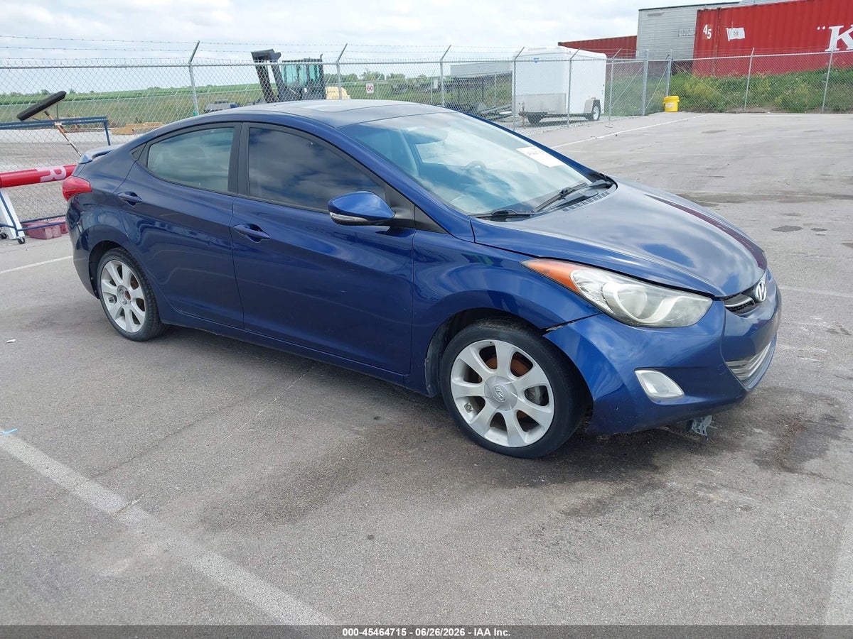 2013 HYUNDAI ELANTRA LIMITED