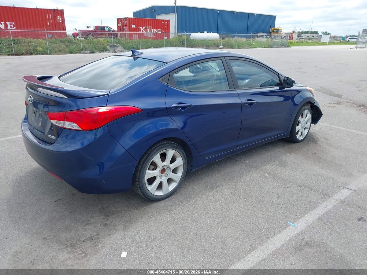 2013 HYUNDAI ELANTRA LIMITED — снимка 4