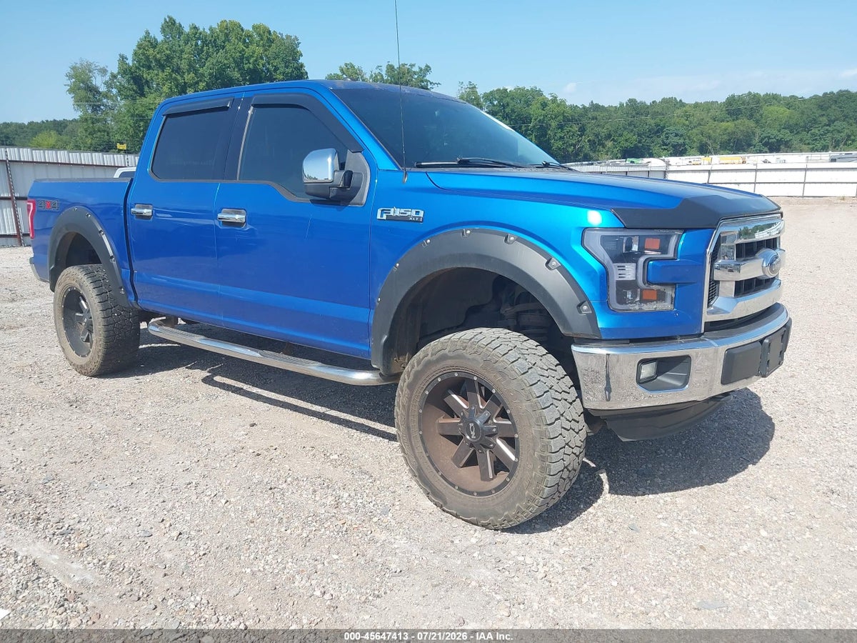 2016 FORD F-150 XLT