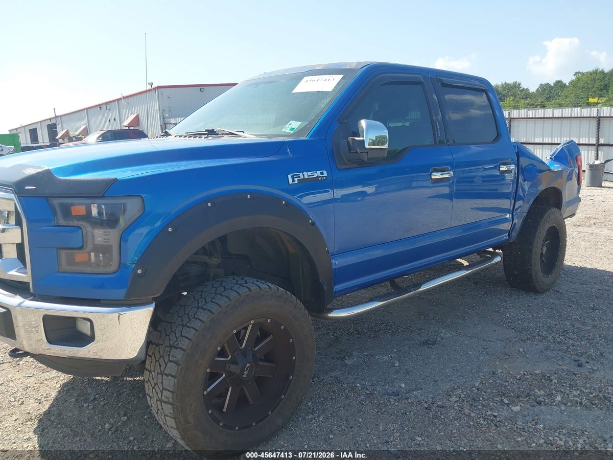 2016 FORD F-150 XLT — снимка 2