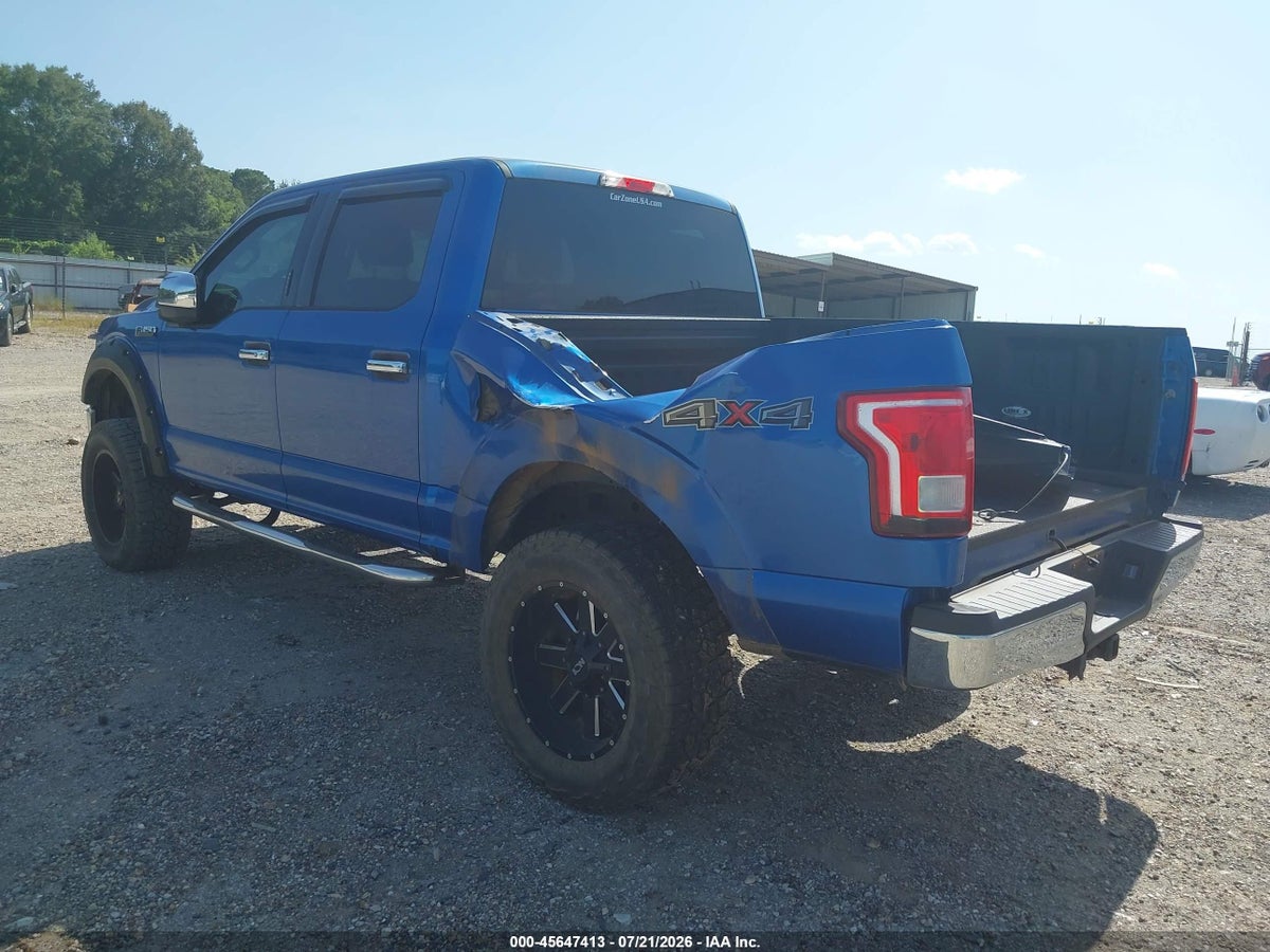 2016 FORD F-150 XLT — снимка 3