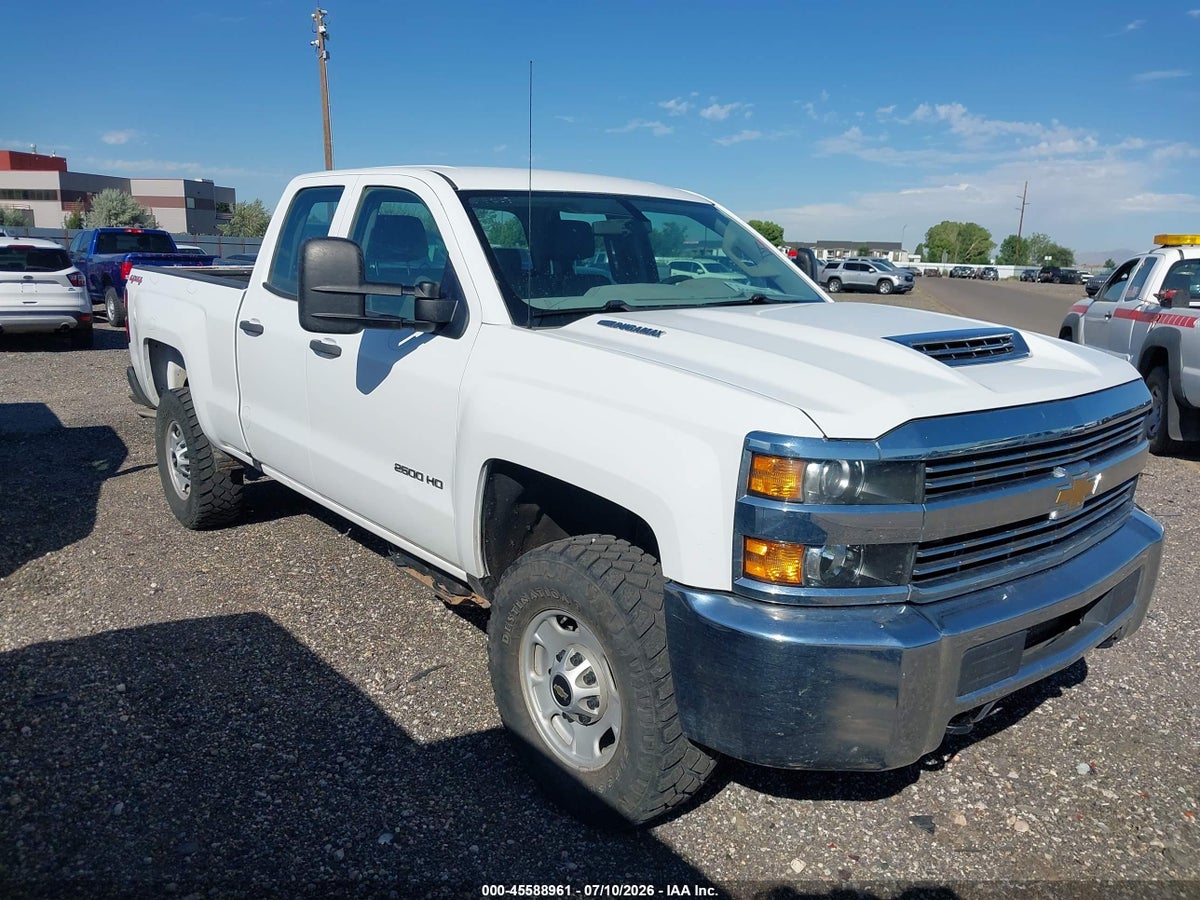 2017 CHEVROLET SILVERADO 2500HD WORK TRUCK