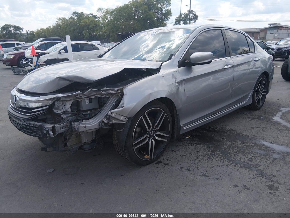 2017 HONDA ACCORD SPORT SE — снимка 2