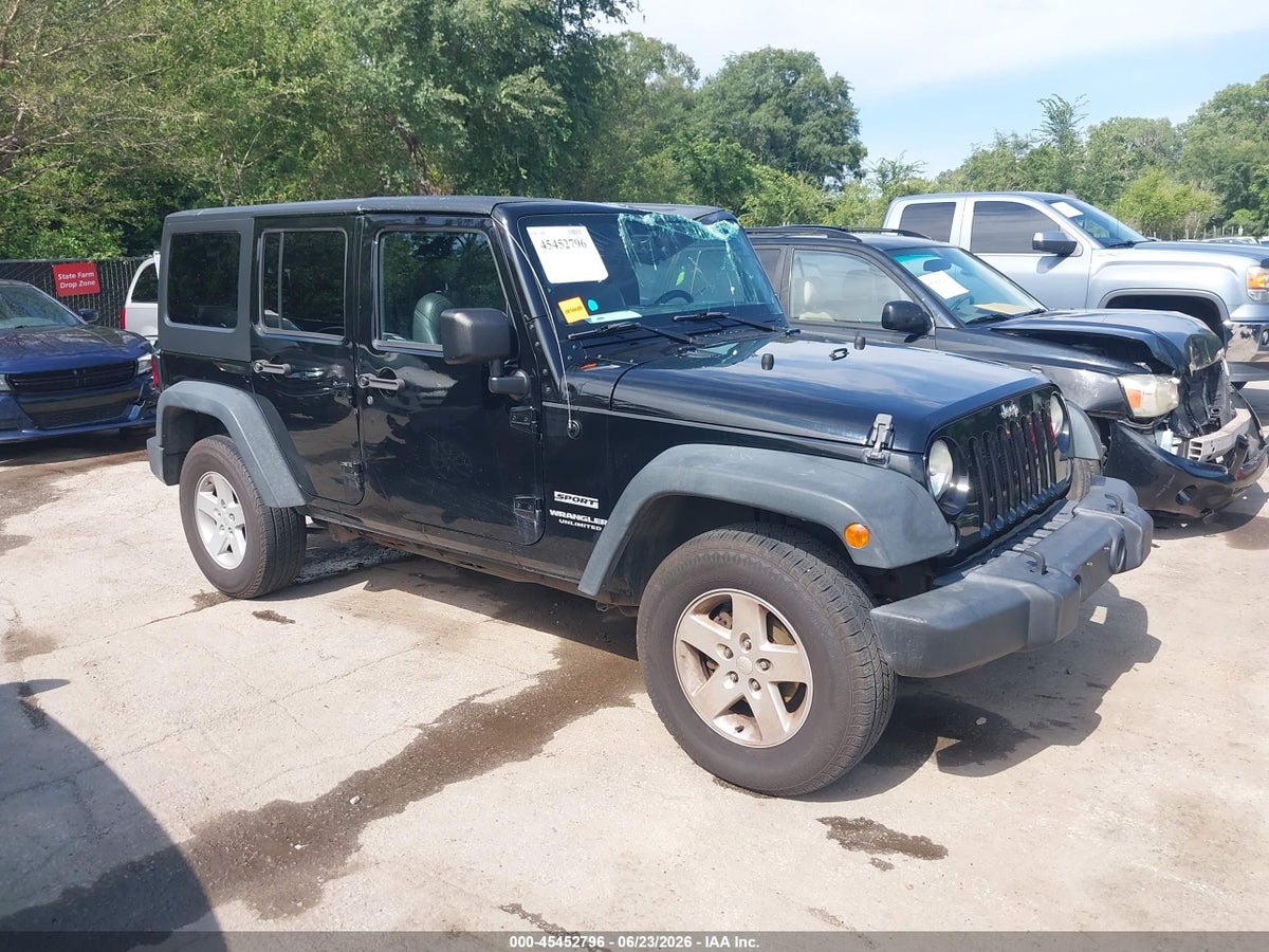 2014 JEEP WRANGLER UNLIMITED SPORT