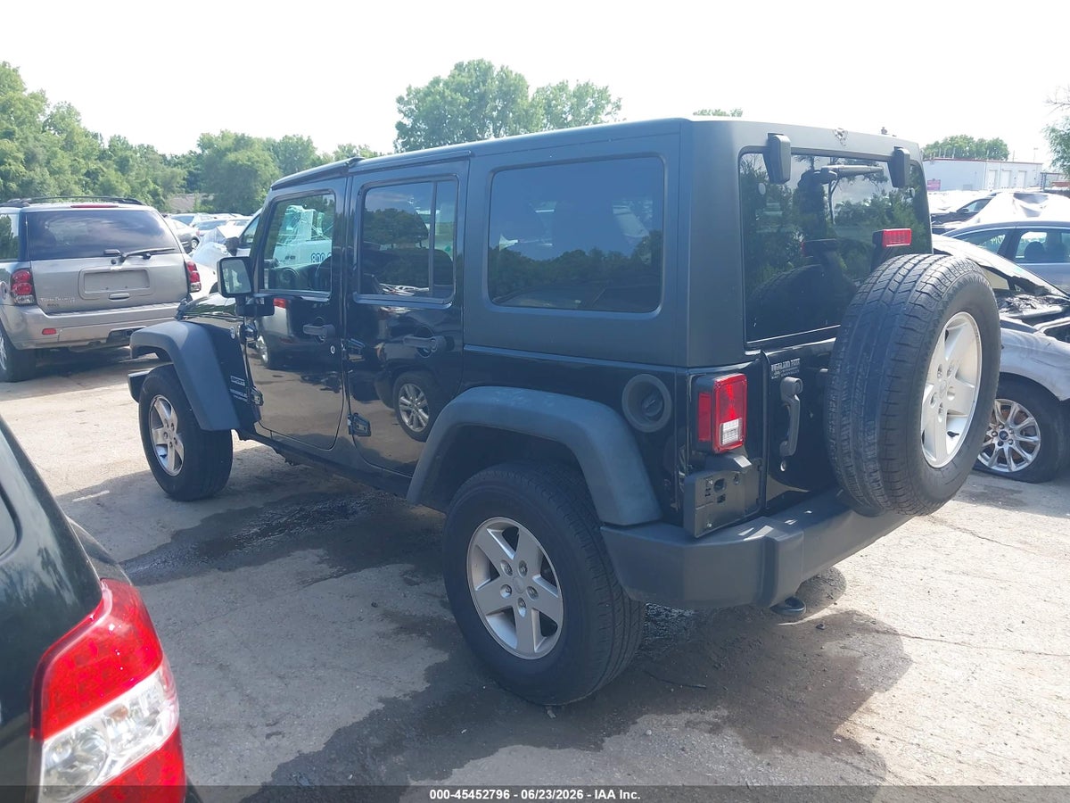 2014 JEEP WRANGLER UNLIMITED SPORT — снимка 3