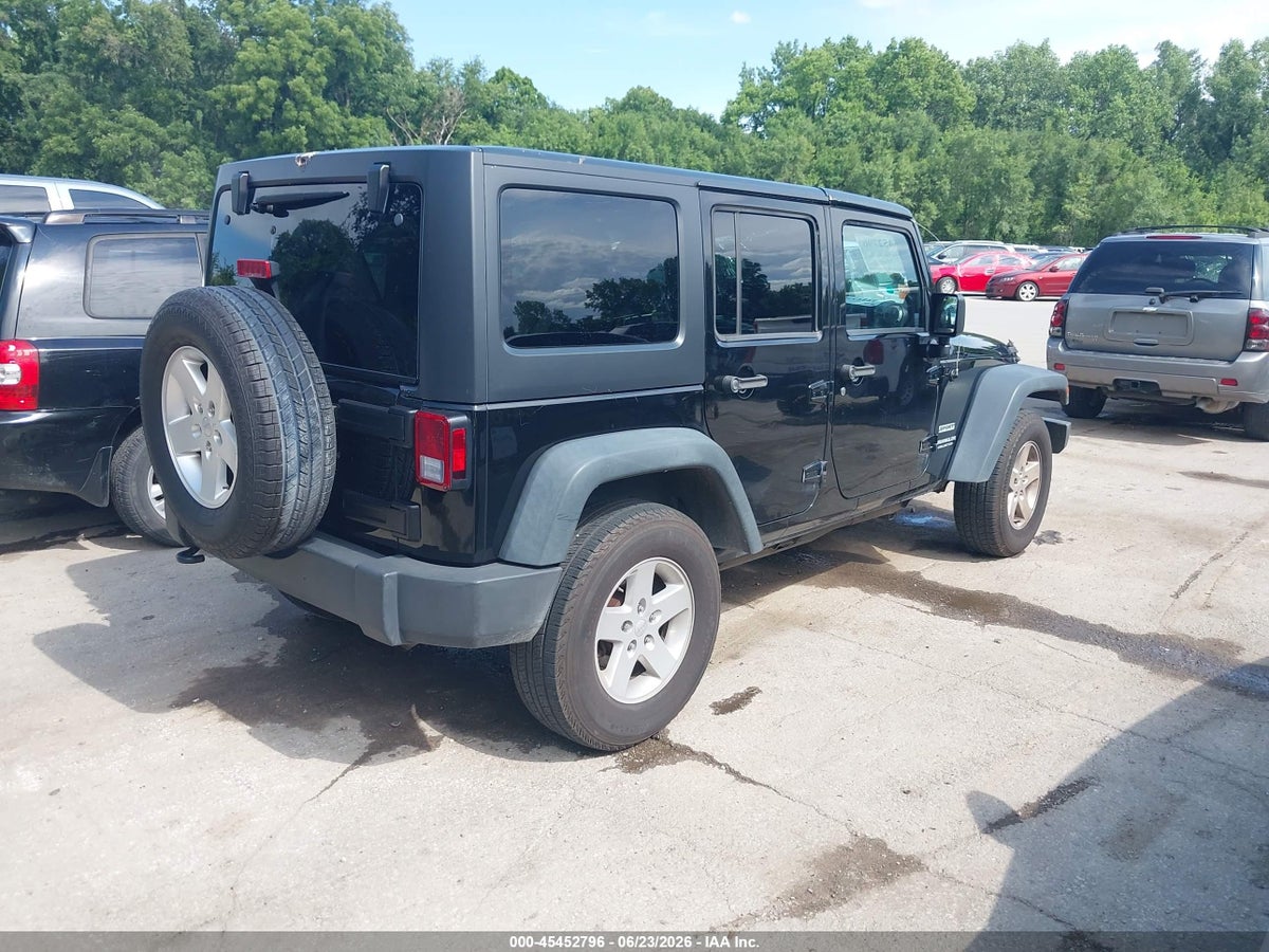 2014 JEEP WRANGLER UNLIMITED SPORT — снимка 4