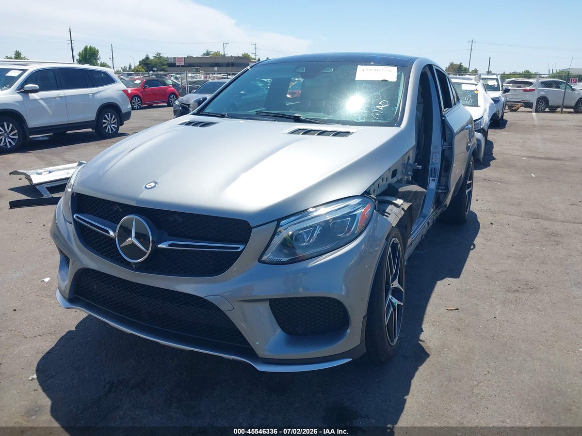 2016 MERCEDES-BENZ GLE 450 AMG COUPE 4MATIC — снимка 2