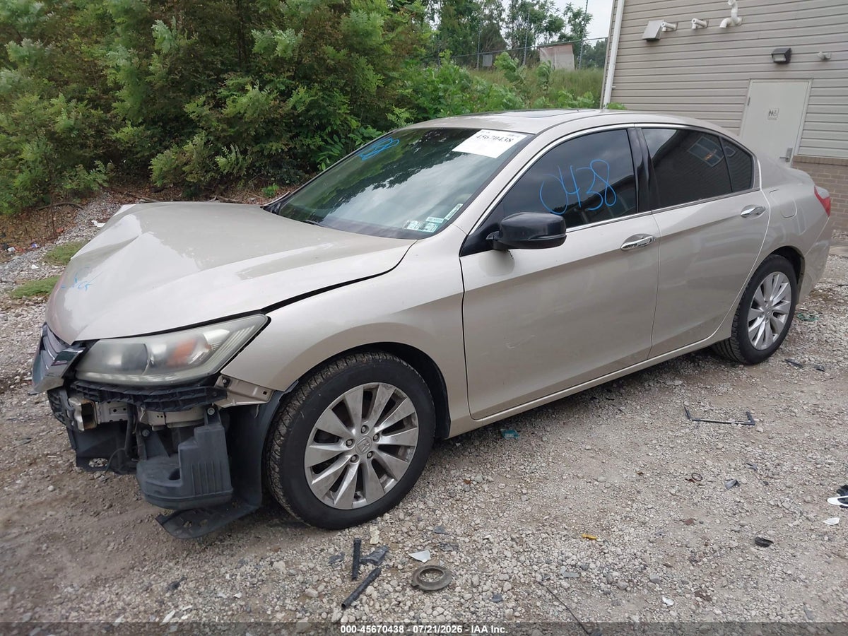 2013 HONDA ACCORD EX-L V-6 — снимка 2