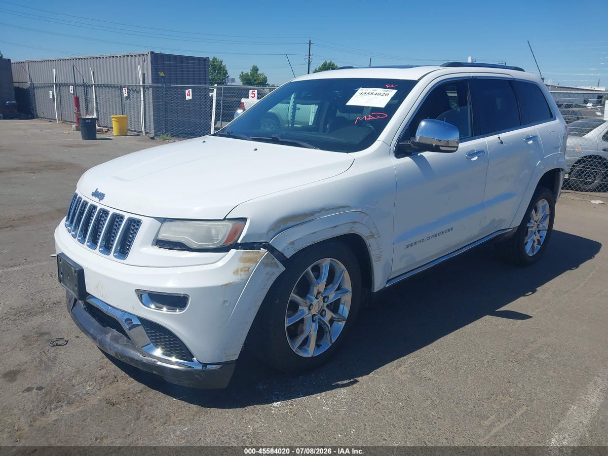 2014 JEEP GRAND CHEROKEE SUMMIT — снимка 2