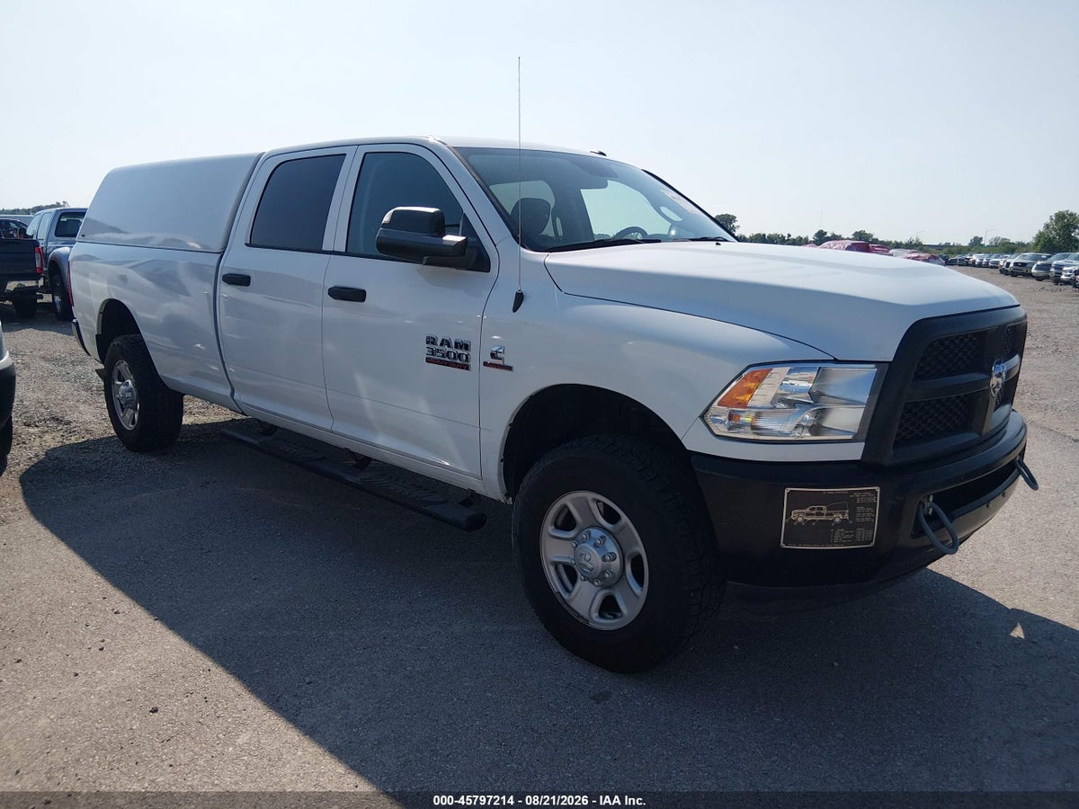 2017 RAM 3500 TRADESMAN 4X4 8' BOX