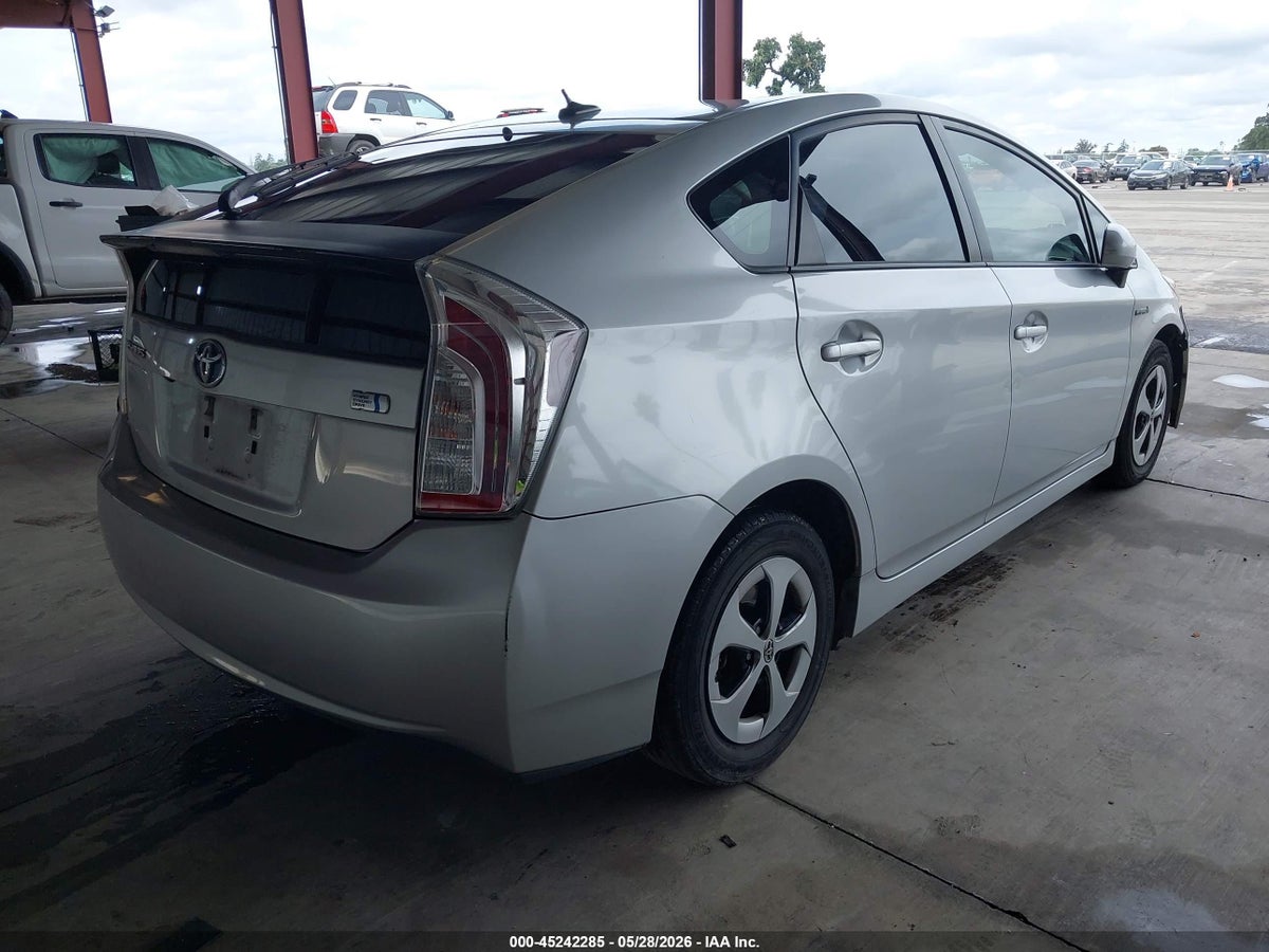 2012 TOYOTA PRIUS FOUR — снимка 4