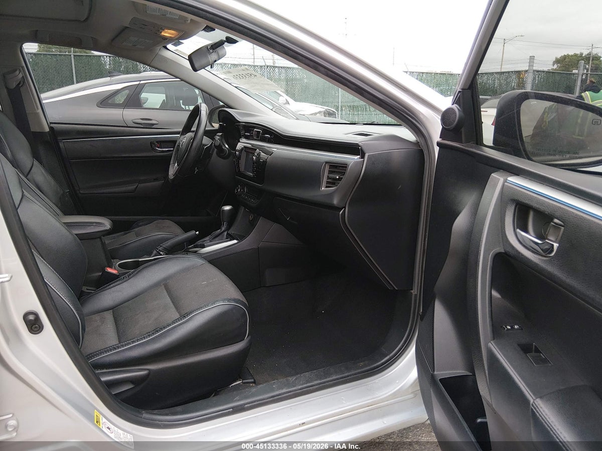 2014 TOYOTA COROLLA S PLUS — снимка 5