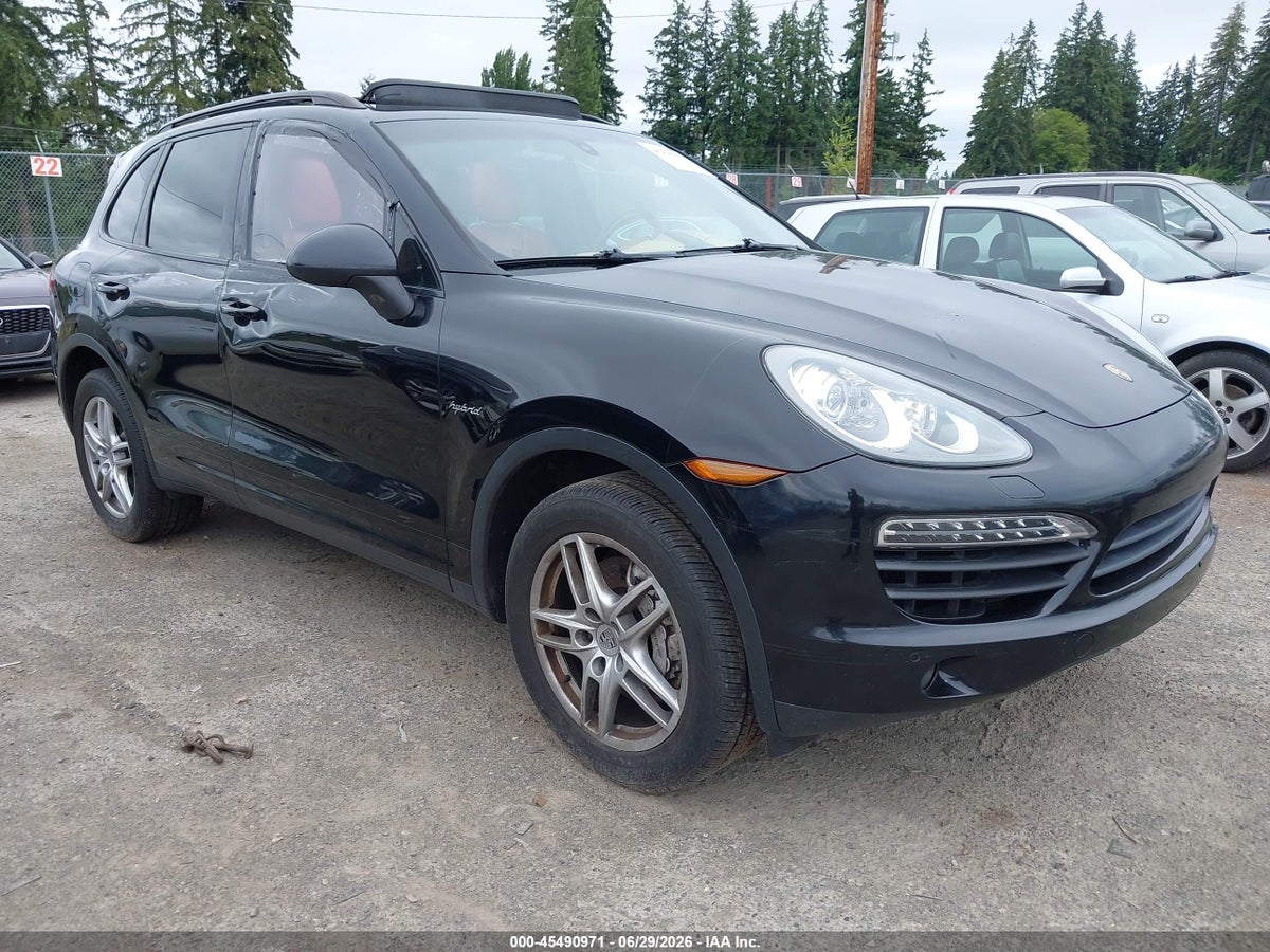 2012 PORSCHE CAYENNE HYBRID S