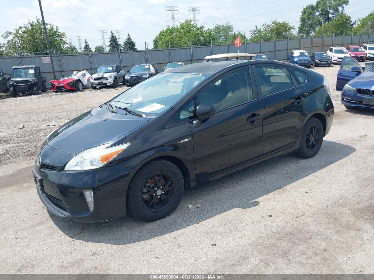 2014 TOYOTA PRIUS TWO — снимка 2