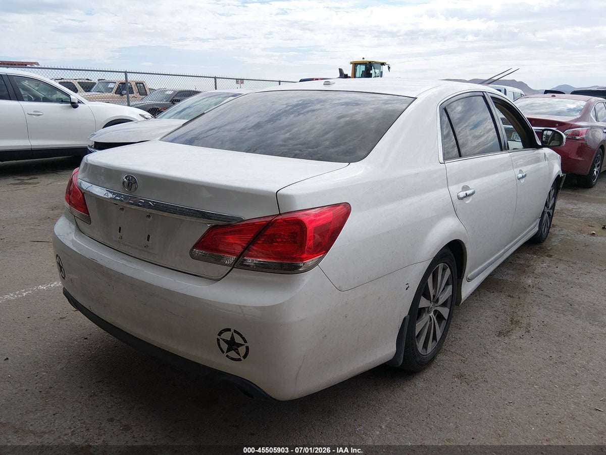 2011 TOYOTA AVALON LIMITED — снимка 4