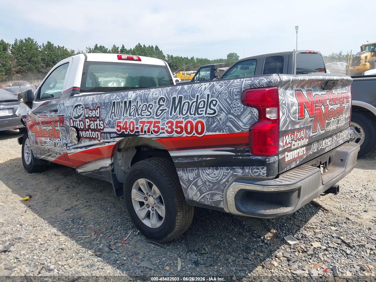 2021 CHEVROLET SILVERADO 1500 2WD LONG BED WT — снимка 3