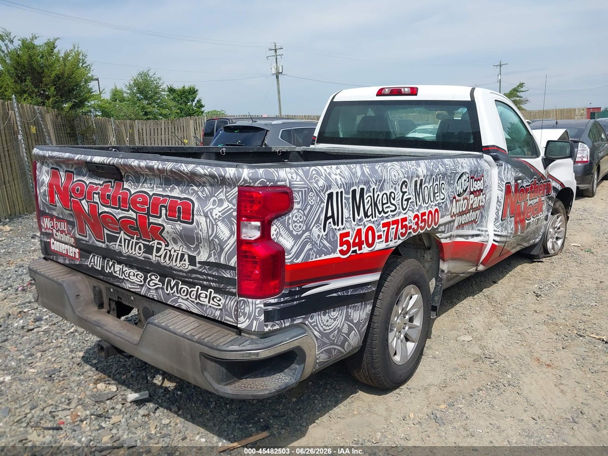 2021 CHEVROLET SILVERADO 1500 2WD LONG BED WT — снимка 4