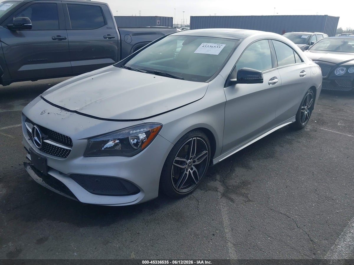 2018 MERCEDES-BENZ CLA 250 4MATIC — снимка 2