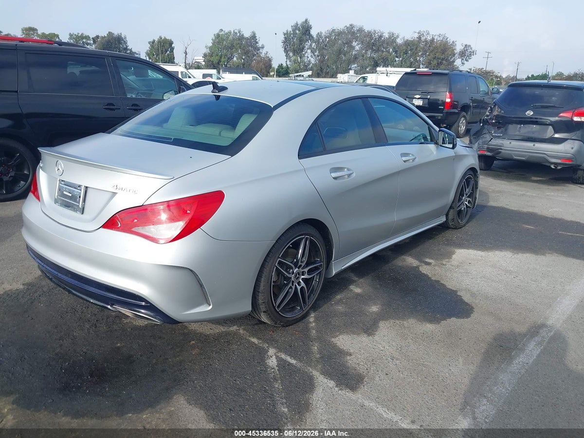 2018 MERCEDES-BENZ CLA 250 4MATIC — снимка 4