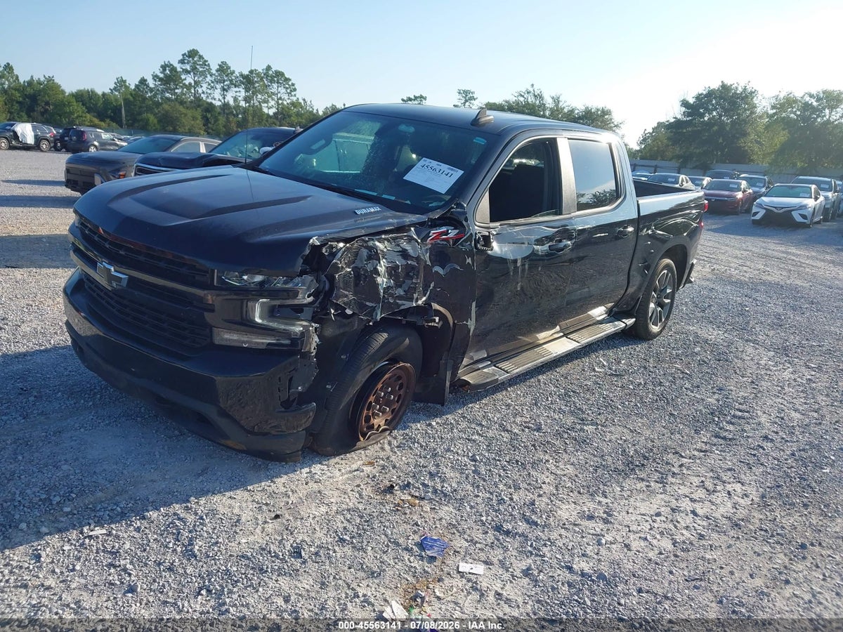2021 CHEVROLET SILVERADO 1500 4WD SHORT BED RST — снимка 2