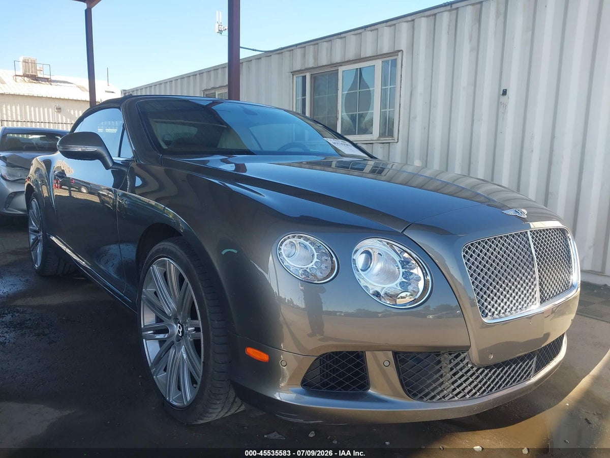 2014 BENTLEY CONTINENTAL GTC