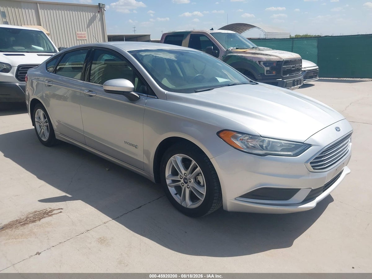 2018 FORD FUSION S HYBRID