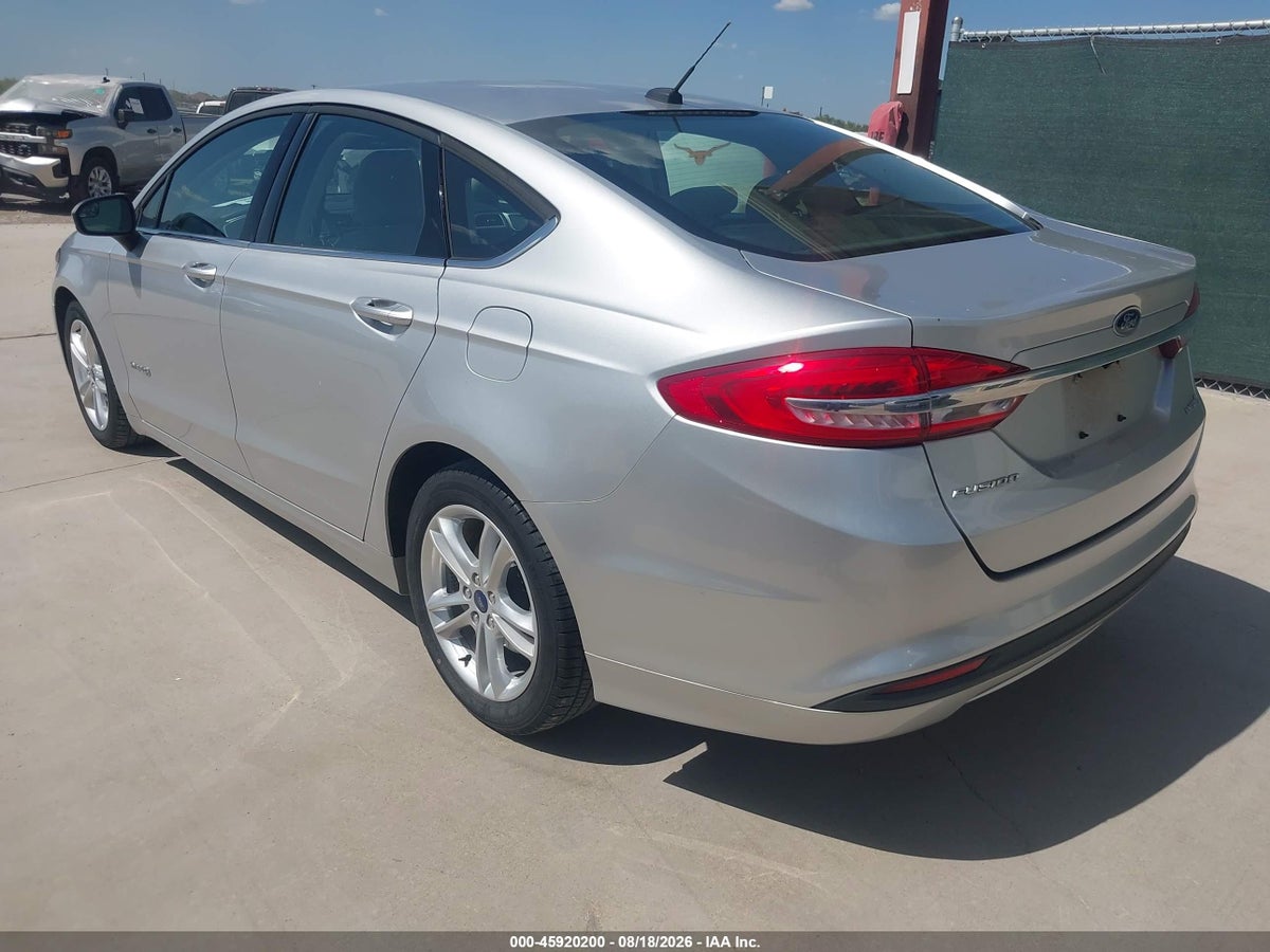 2018 FORD FUSION S HYBRID — снимка 3