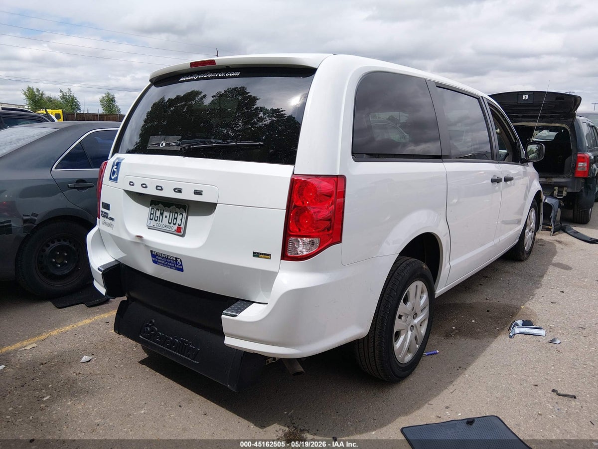 2019 DODGE GRAND CARAVAN SE — снимка 4