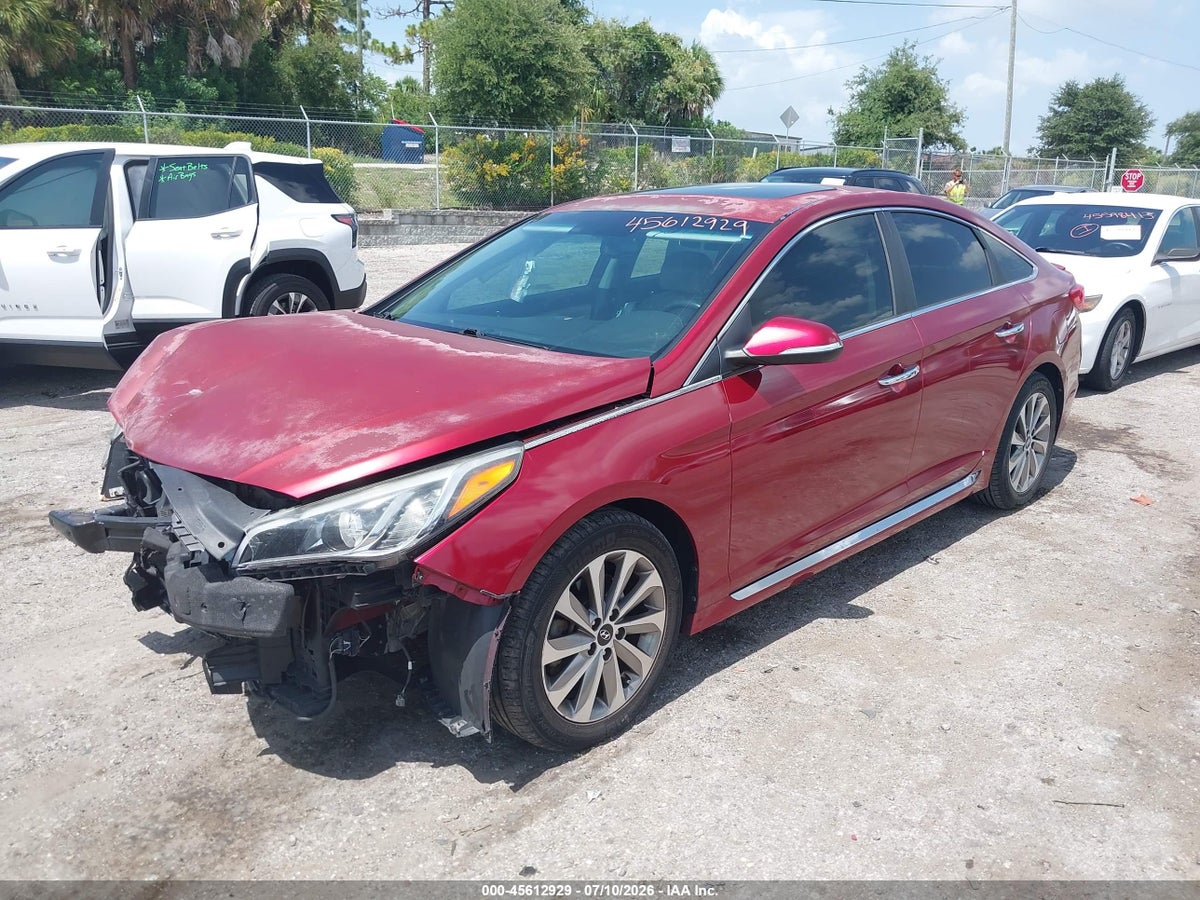 2016 HYUNDAI SONATA SPORT — снимка 2