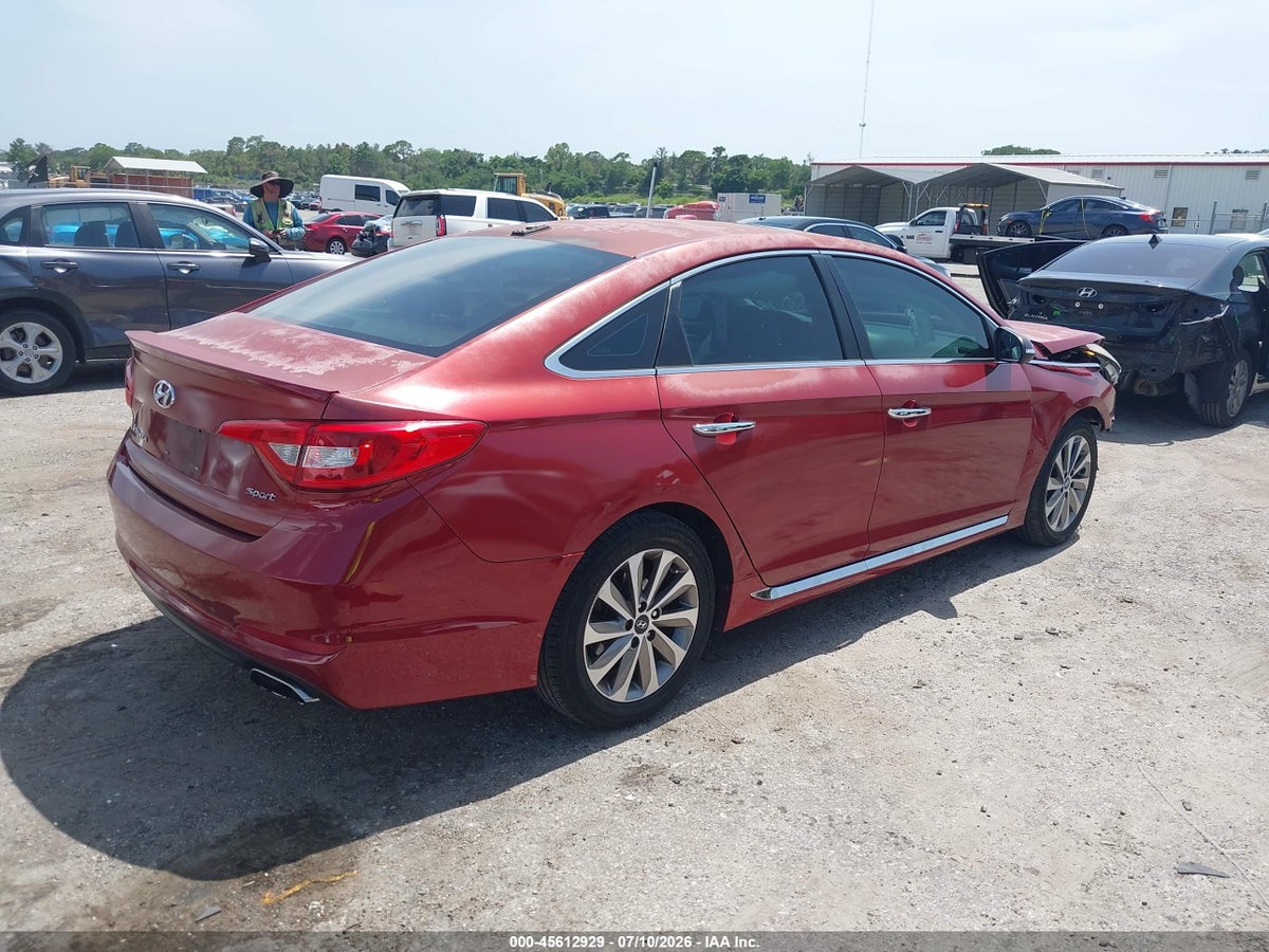 2016 HYUNDAI SONATA SPORT — снимка 4