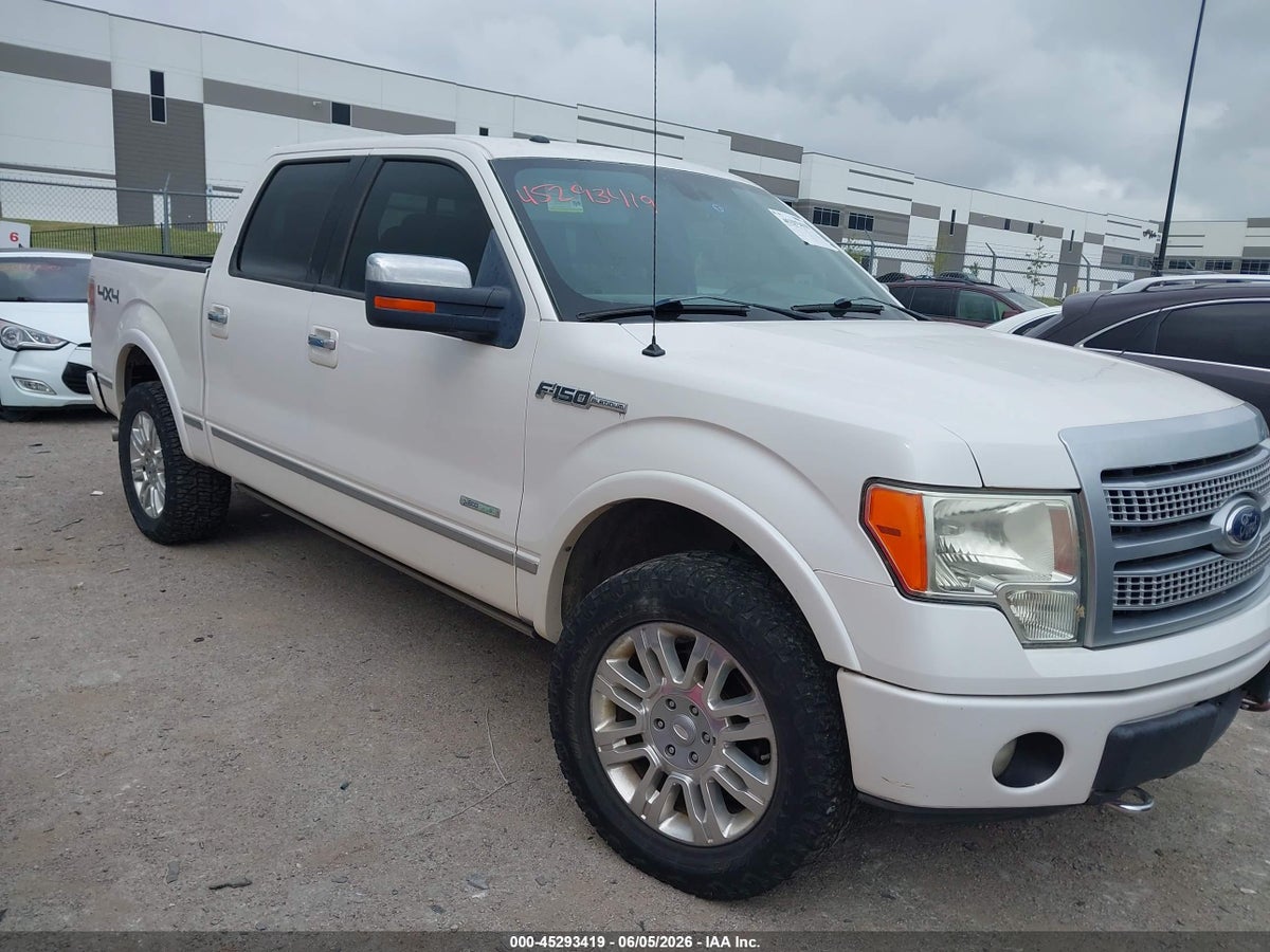 2012 FORD F-150 PLATINUM