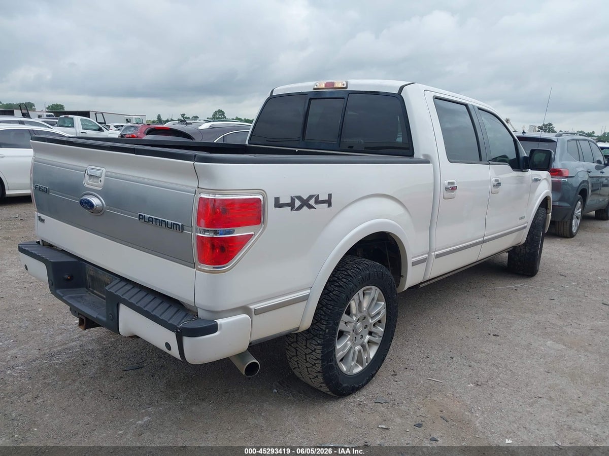 2012 FORD F-150 PLATINUM — снимка 4