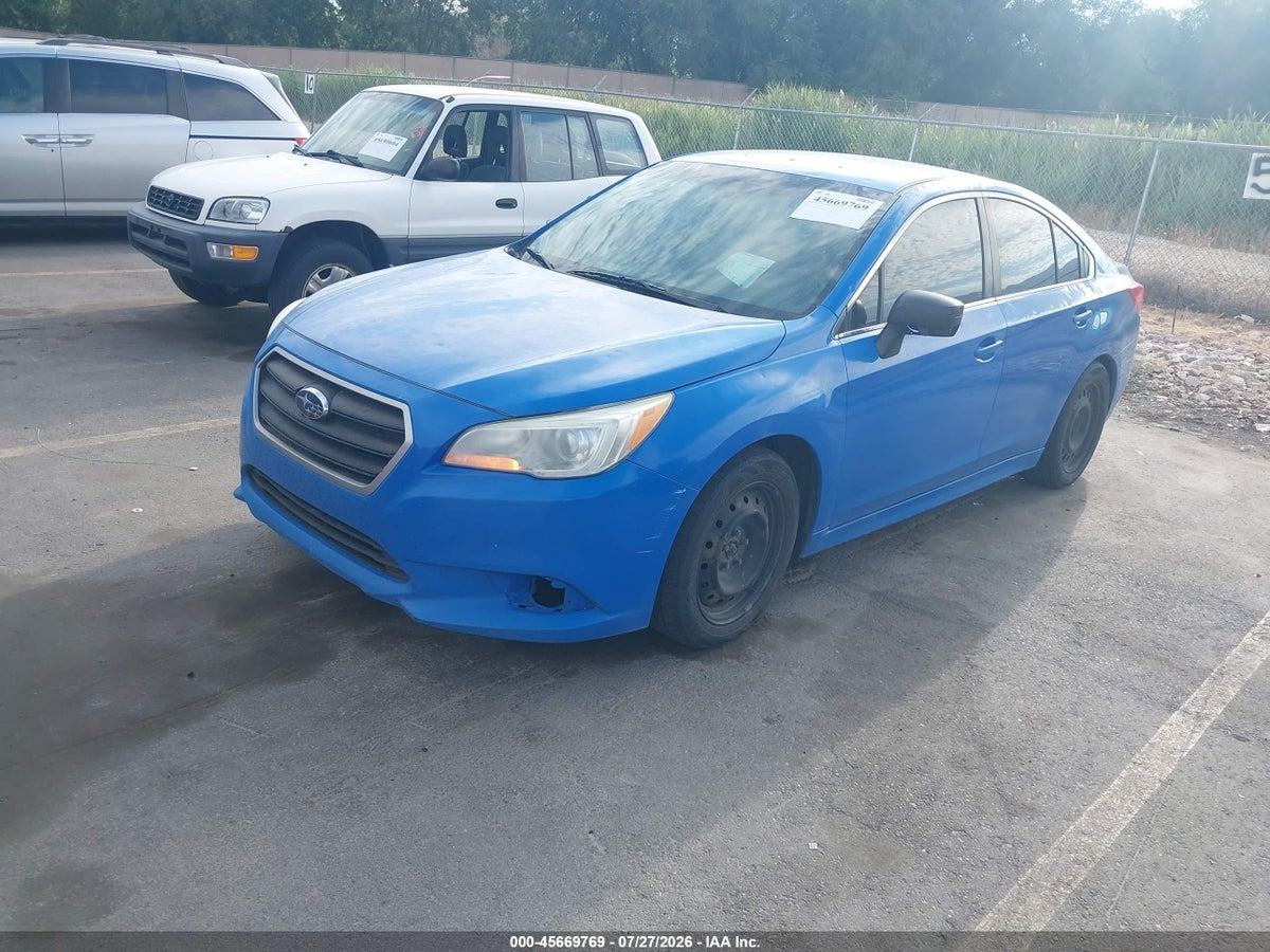 2015 SUBARU LEGACY 2.5I — снимка 2