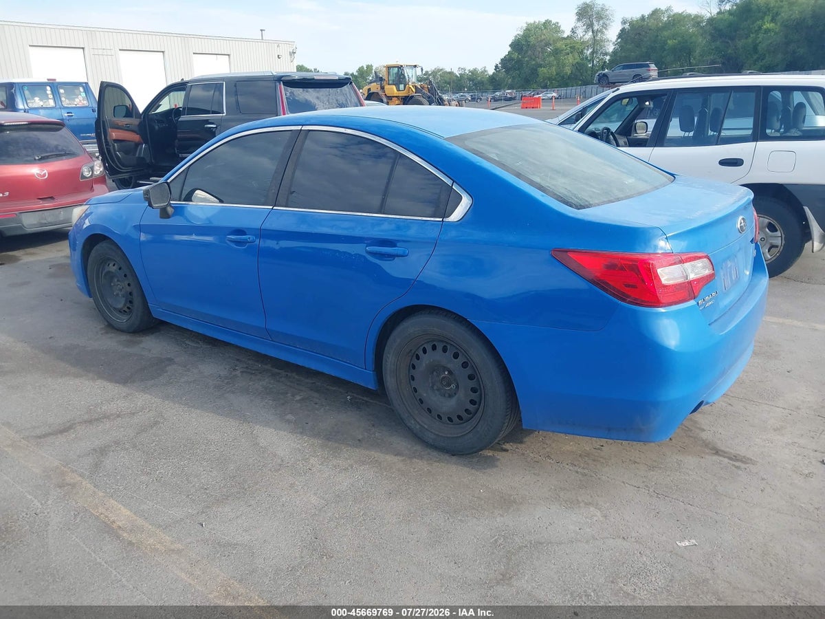 2015 SUBARU LEGACY 2.5I — снимка 3